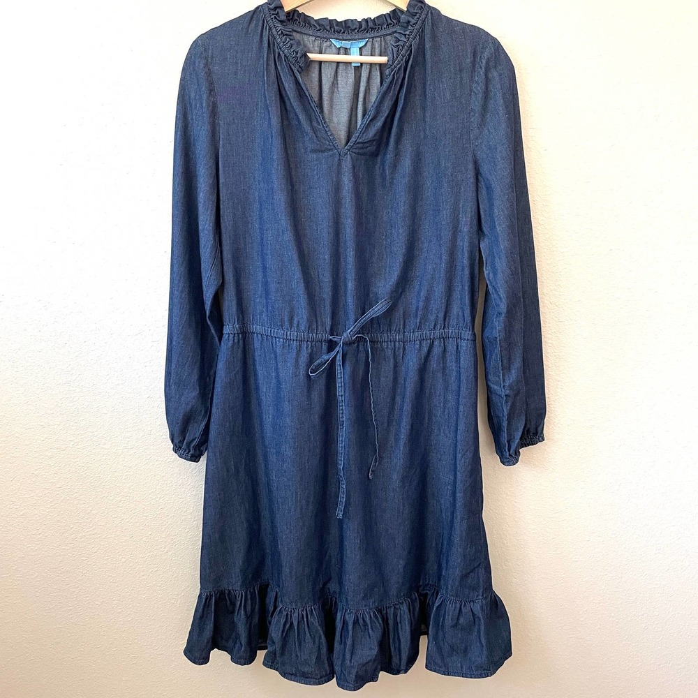 Draper James Chambray Popover Dress - image 5